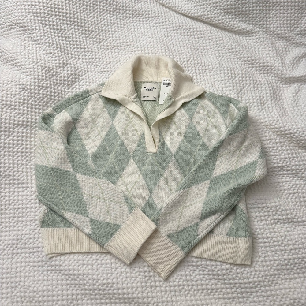Abercrombie & fitch collared sweater - NWT!
